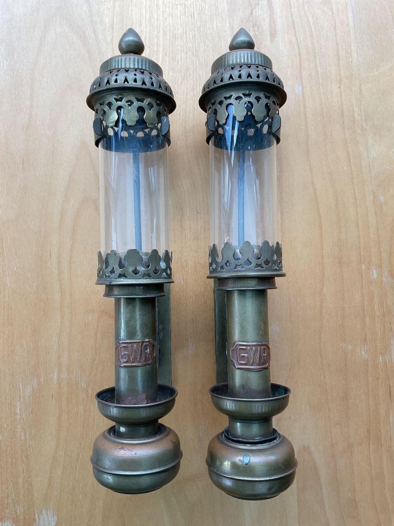 GWR carriage lamps