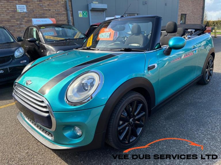 2017 Mini Convertible 1.5 Cooper Euro 6 (s/s) 2dr Petrol