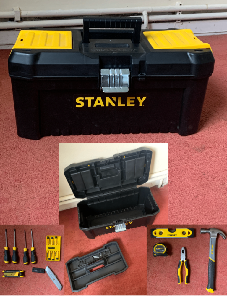 STANLEY Tool Box + tools must go
