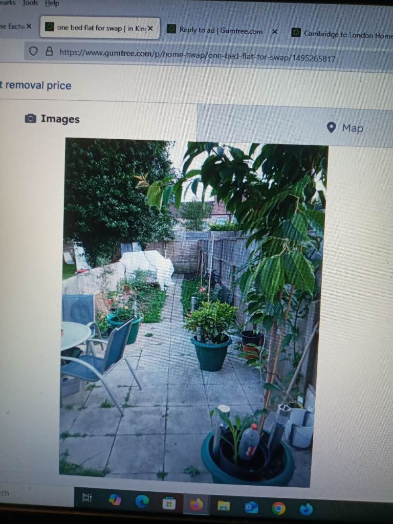 One bed flat for swap 