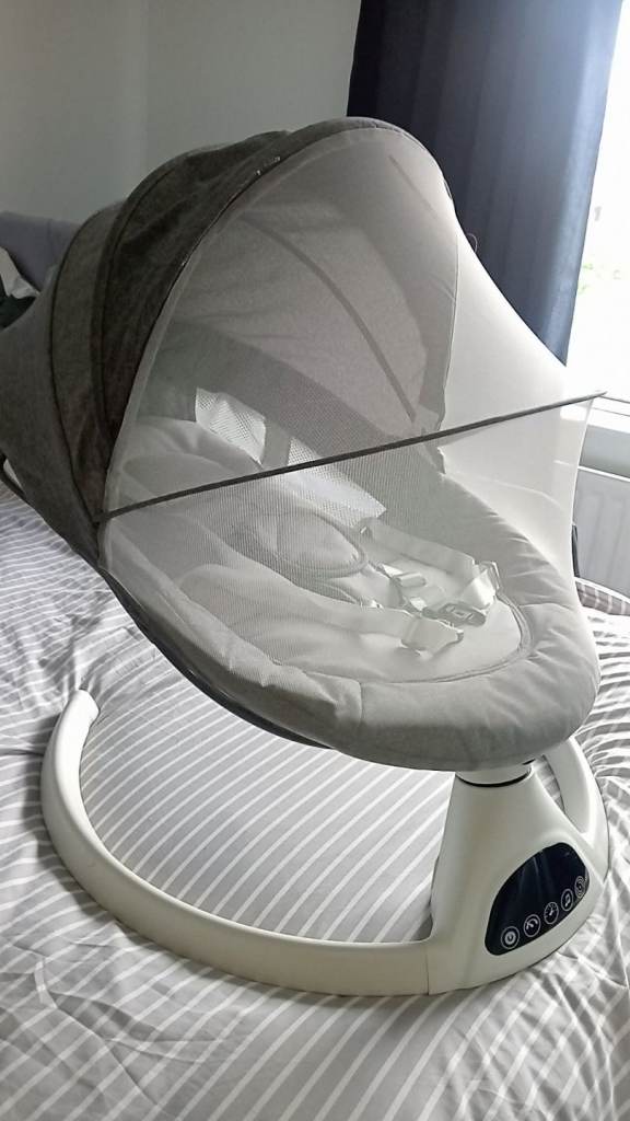Baby Rocker / Bouncer with Mosquito Net – Good Condition