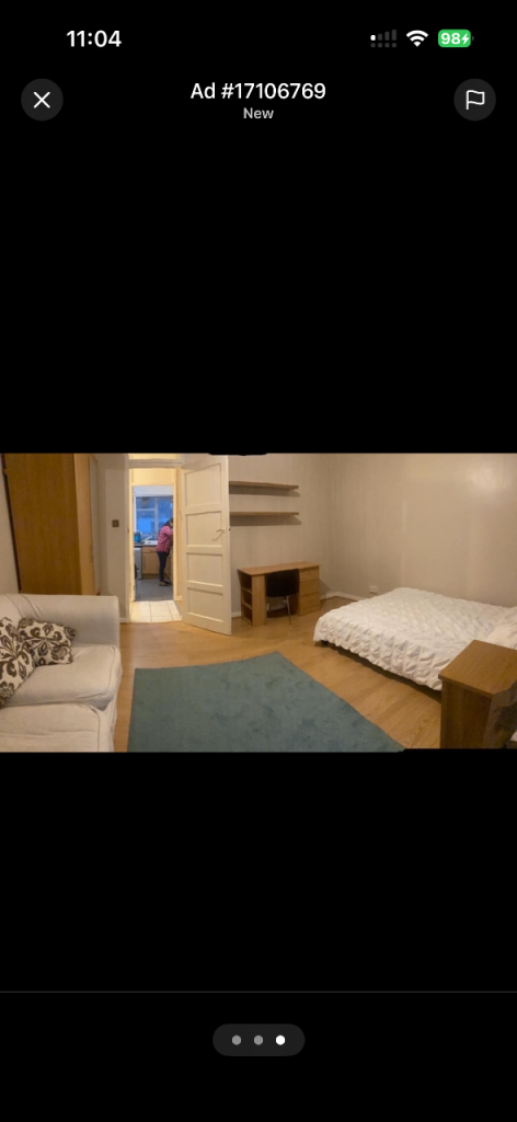 Furnished Large Double bedroom