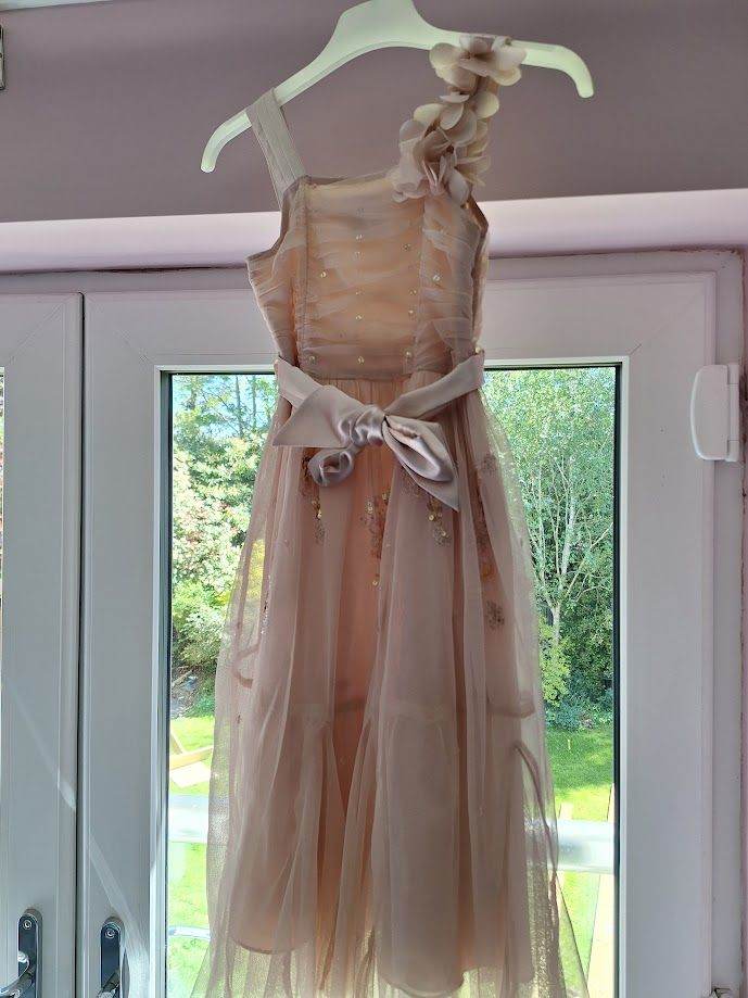 Age 6 Next pale pink bridesmaid/party dress