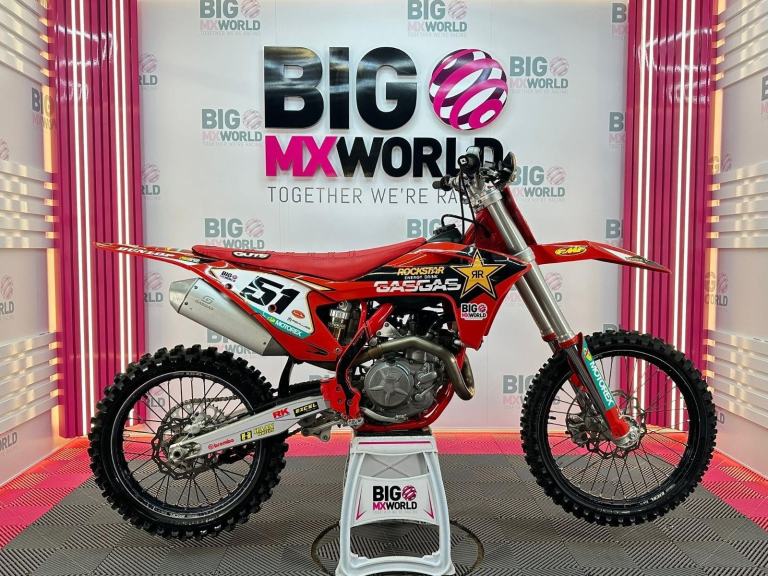 Gasgas MCF 450 2023 - Only 50Hrs - New Barcia Replica Graphics & Guts Cover