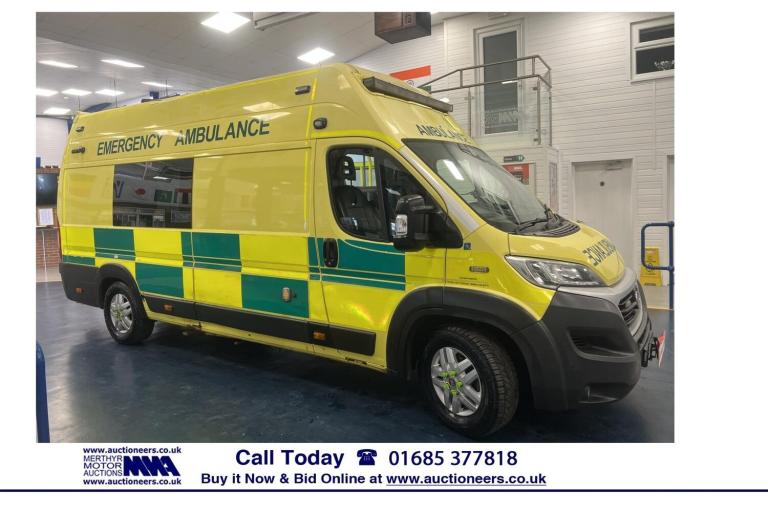 2017 Fiat Ducato 3.0 MULTIJET POWER 180PS AMBULANCE / CAMPER ------------------------------- NA D...