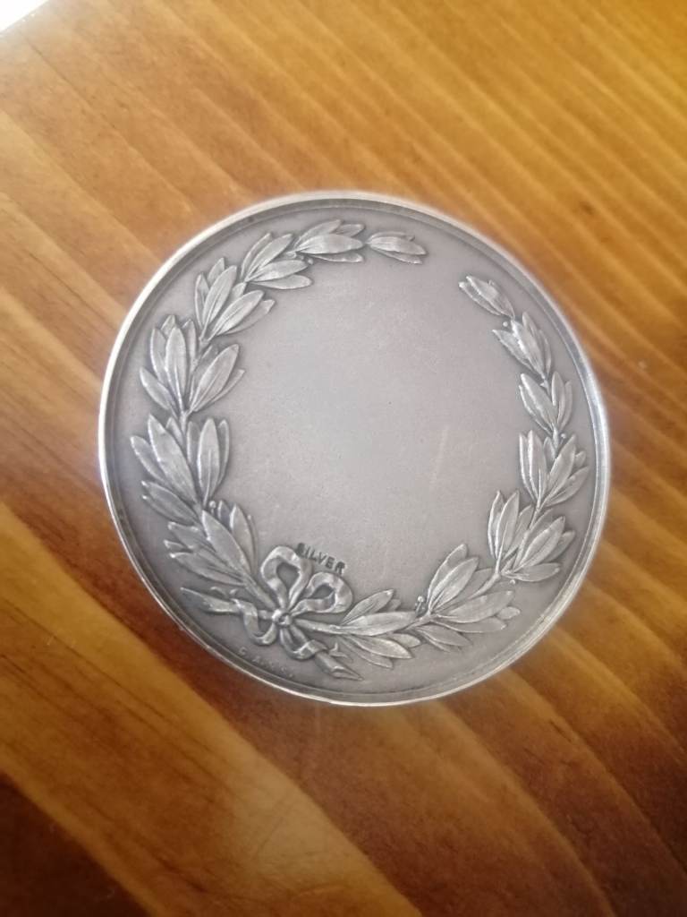 Vintage sliver medal 