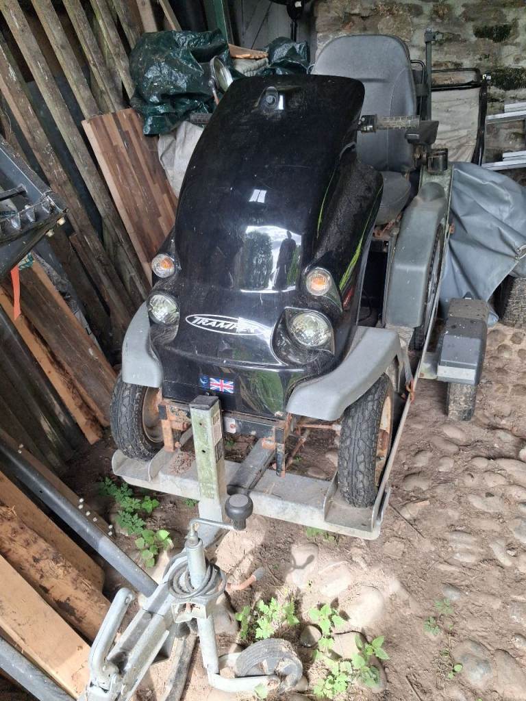 Tramper on/off road electric scooter and trailer