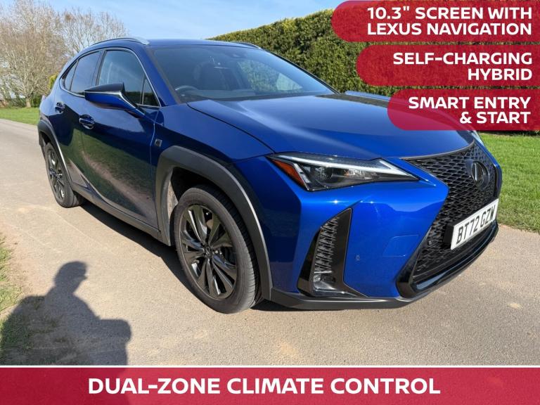 2022 Lexus UX 250h 2.0 F-Sport Design 5dr CVT ESTATE Petrol/Electric Hybrid Automatic