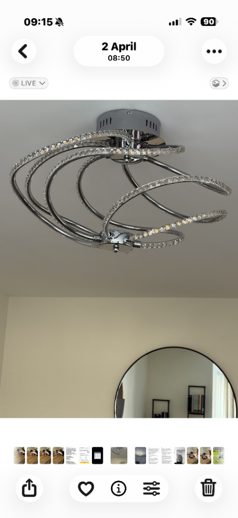 Ceiling light ex Pagazzi