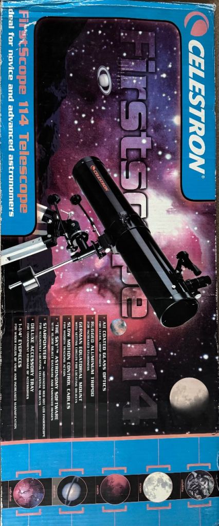 Celestron Firstscope 114EQ Telescope