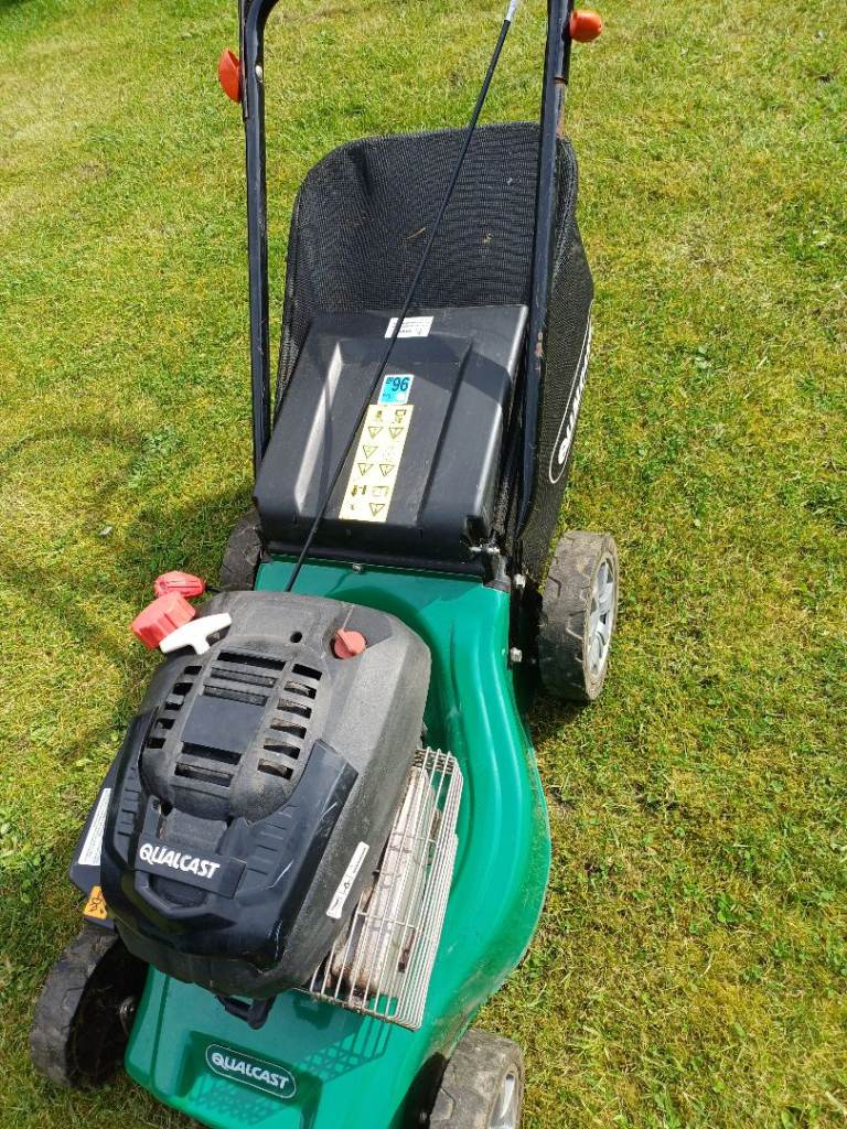 Qualcast petrol lawnmower 