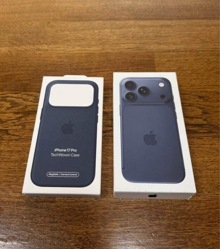  Apple iPhone 17 Pro – 512GB – Deep Blue – Unlocked (Brand New & Sealed)