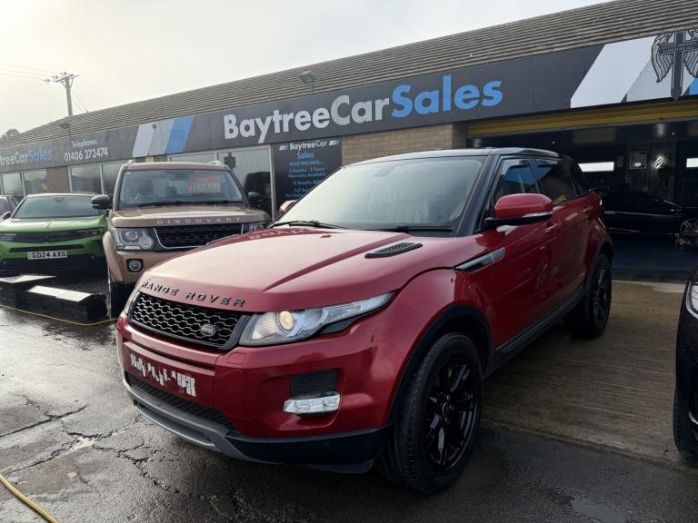 LAND ROVER RANGE ROVER EVOQUE 2.2 SD4 Pure Red Auto Diesel 2013