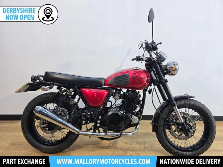 Herald Classic 250 Red 2016 - Bench Seat, Racetek Shocks, Sports Exhaust