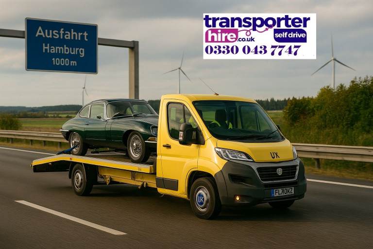 3.5T Car Transporter Hire – Wigan / Bolton / Preston – Self Drive - Insurance Included
