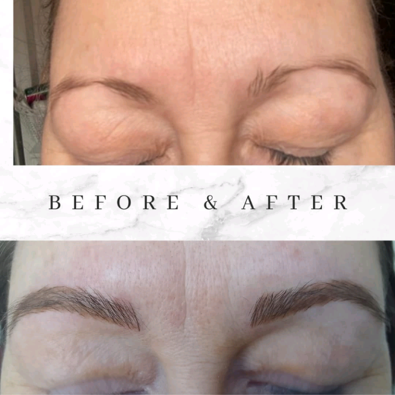Microblading portfolio work