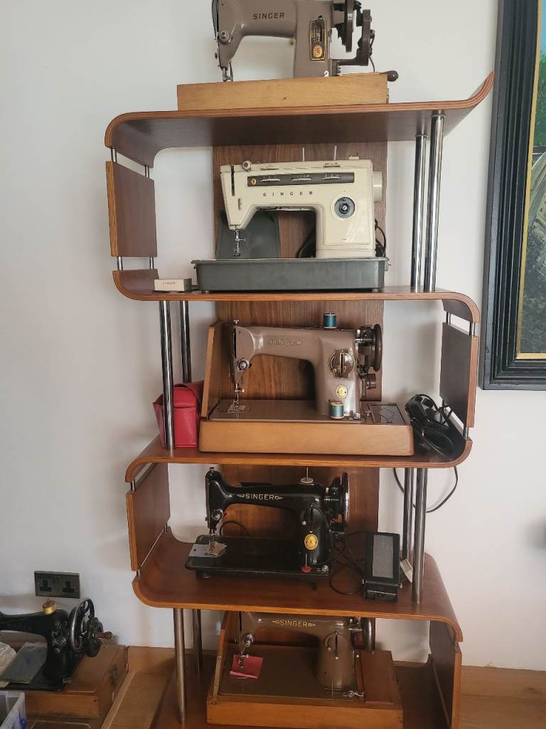 Vintage sewing machine servicing