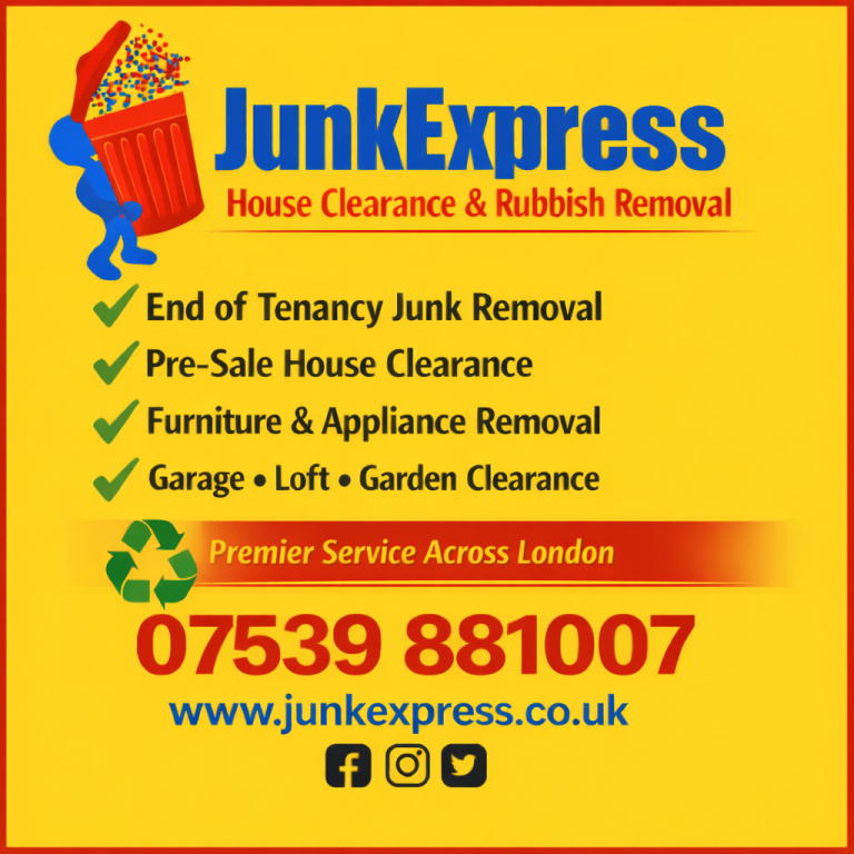 CHELSEA & FULHAM RUBBISH REMOVAL,END OF TENANCY JUNK COLLECTION/WASTE DISPOSAL,FLAT/HOUSE CLEARANCE
