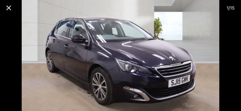 2015 Peugeot 308 1.6 BlueHDi 120 Allure 5dr HATCHBACK DIESEL Manual