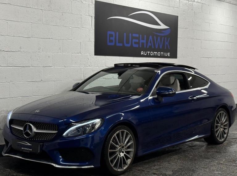 2017 Mercedes-Benz C Class C200 AMG Line Premium 2dr 9G-Tronic COUPE Petrol Automatic