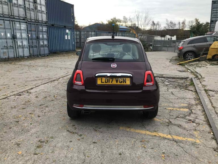 2017 Fiat 500 1.2 Lounge 3dr HATCHBACK Petrol Manual