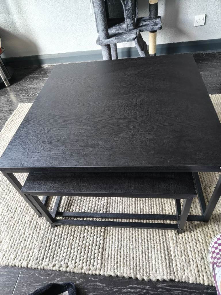Fulton Black Oak Coffee Tables