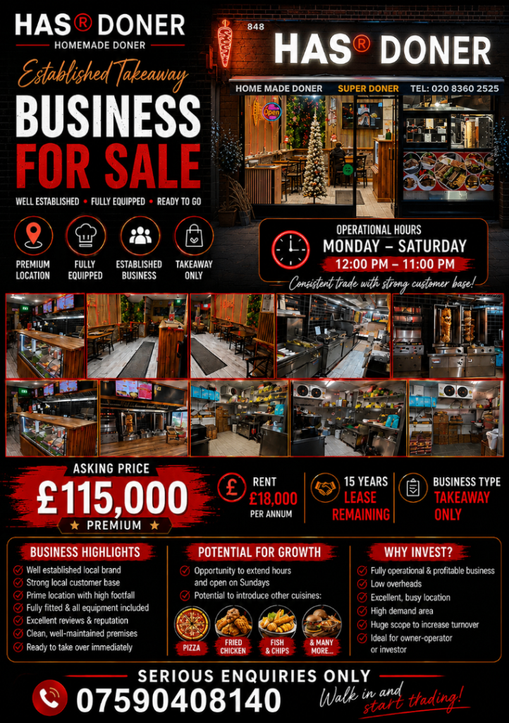 Kebab Shop Take Away Restaurant 