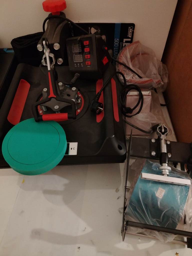 Complete Sublimation Starter Kit – Heat Press 5 in 1 + Epson EcoTank Printer