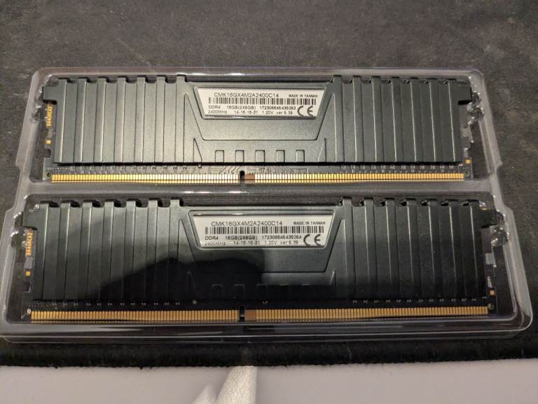 Corsair Vengeance LPX DDR4 RAM Kit – As Good As New