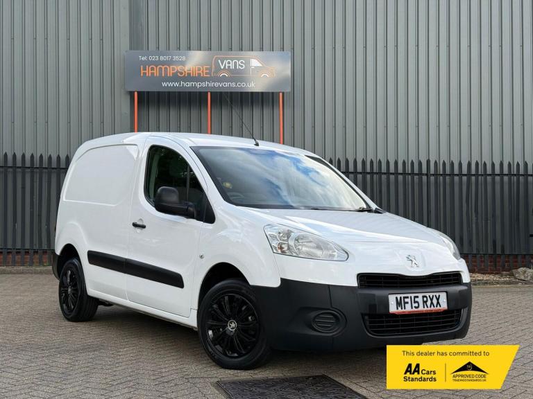 2015 Peugeot Partner 1.6 HDi 850 S Panel Van 4dr Diesel Manual L1 (138 g/km, 90 bhp) Panel Van Di...