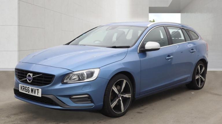 2016 VOLVO V60 2.0 R-Design Lux Nav D3 Blue Auto Diesel 2016