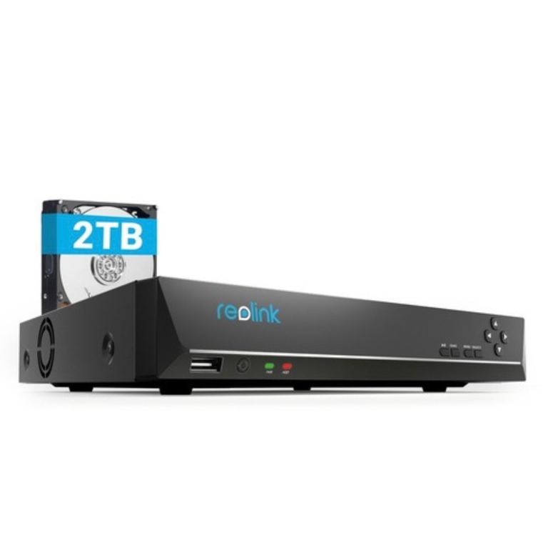 Reolink 8 Channel NVR 2TB Hard Drive – Brand New Unused CCTV Recorder