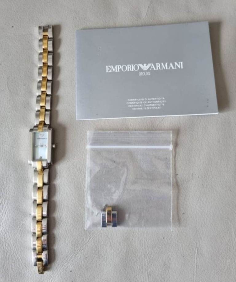 Genuine Ladies Emporio Armani watch Collection only Stoke-on-Trent