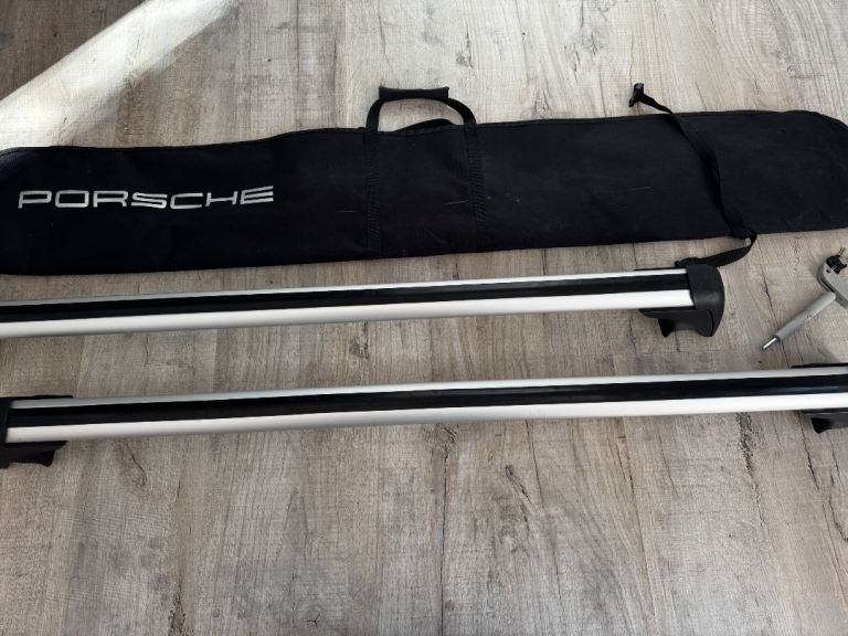 Genuine Porsche Cayenne Roof Bars to fit Cayenne Second Generation (958): 2011–2018