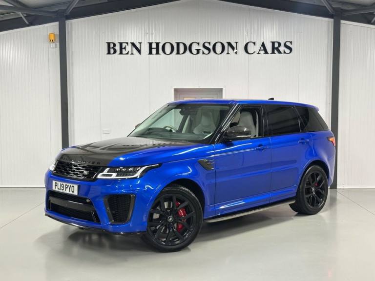 2019 19 LAND ROVER RANGE ROVER SPORT 5.0 SVR 5D 567 BHP