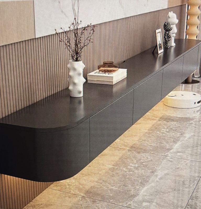 Floating Black unit 220cm 