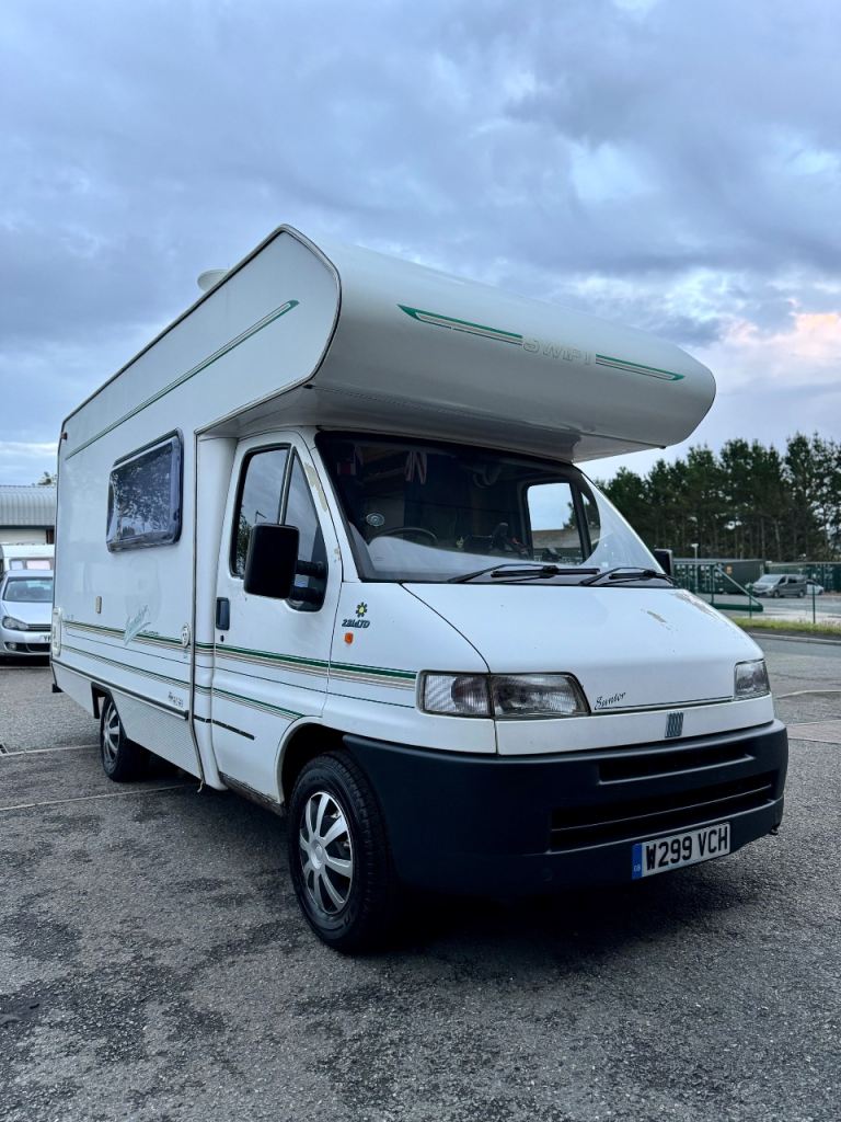 Fiat DUCATO swift Motorhome 5 berth 2.8 I.d.TD 2000 plate 
