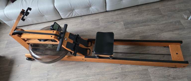 image for WaterRower S4 Rowing Machine with Performance Monitor + Bluetooth ComModule