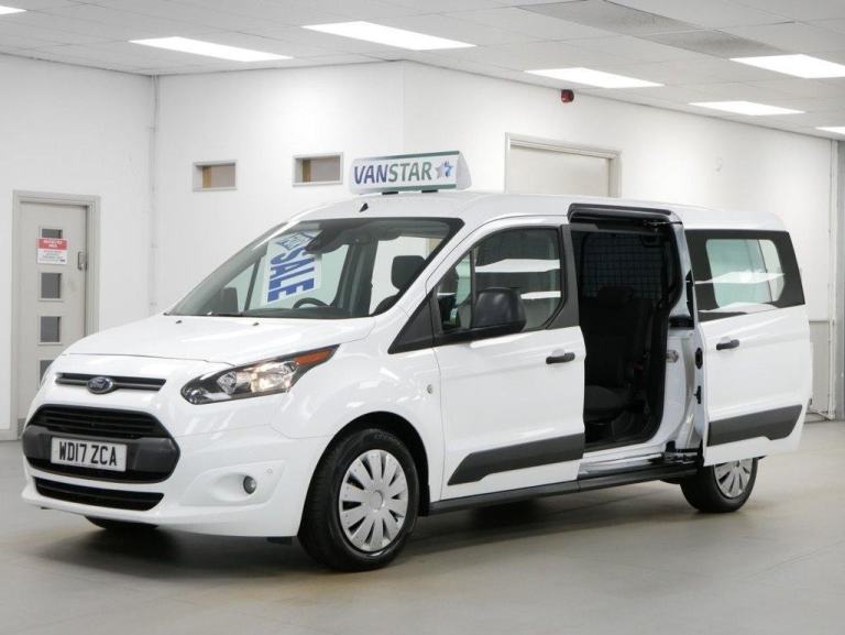 2017 TRANSIT CONNECT 1.5 TDCI 120 BHP L2 LONG TREND CREWCAB 5 SEATER ( AIR CON )