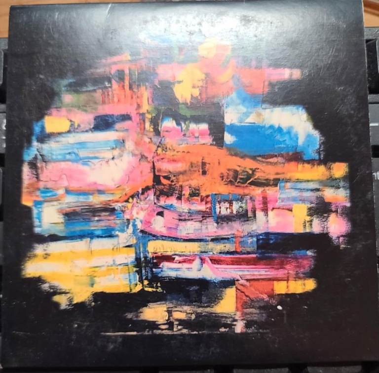 CD Album - Colourful Abstract Art Cover