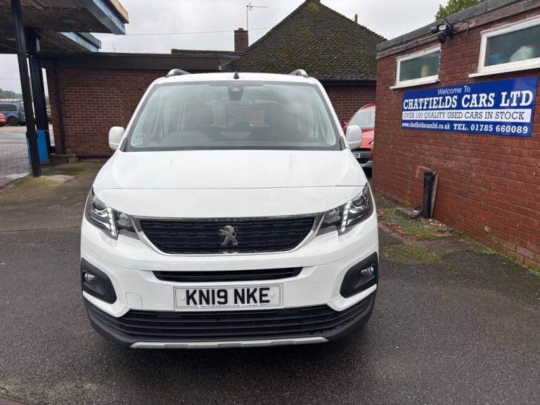 2019 19 PEUGEOT RIFTER 1.5 BLUEHDI ALLURE DIESEL,2 OWNER,91K, 6 SERVICE STAMPS