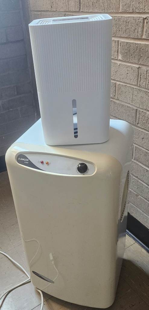 2 dehumidifiers 