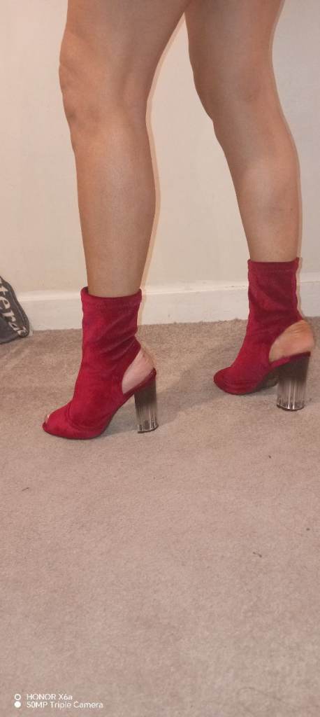 3 pair shoes size 5, 5.5 