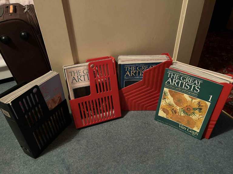 THE GREAT ARTISTS - THEIR LIVES, WORKS, & INSPIRATION - full set of 96 weekly issues