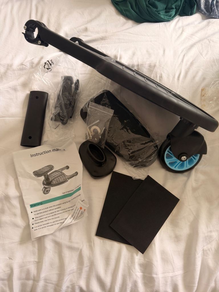 Universal Baby Jogger Glider Board with Seat - New