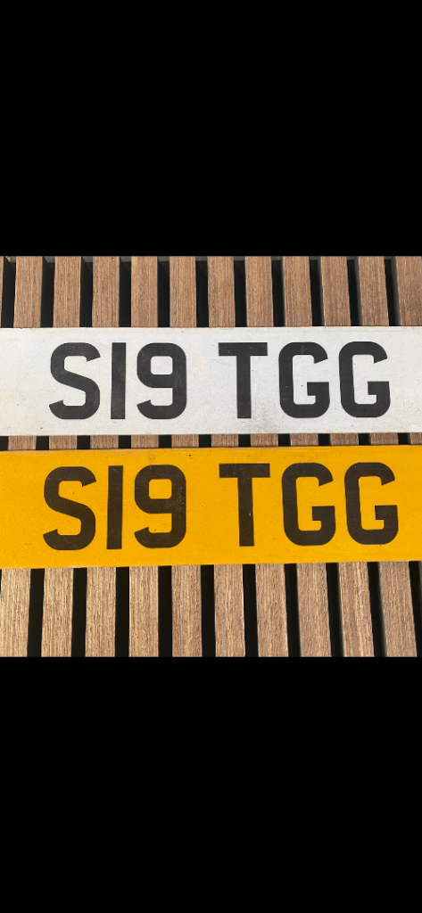 Number plate