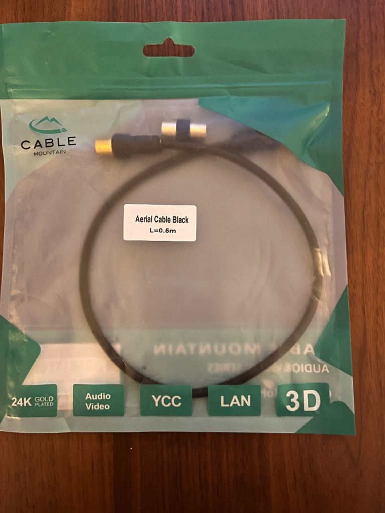 TV aerial cable