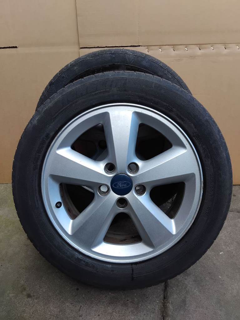 Ford Focus Original 16in Alloy Wheels 6.5Jx16 Will fit Ford Connect