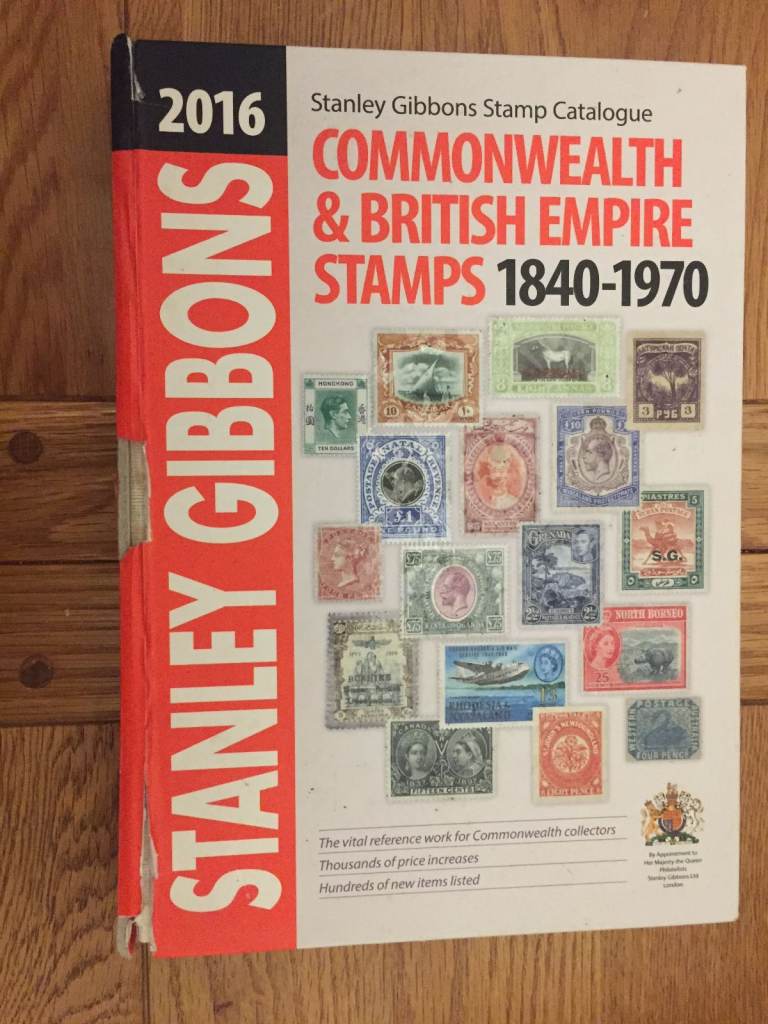 2016 Stanley Gibbons catalogue - Commonwealth & British Empire Stamps 1840-1970 - hardback 