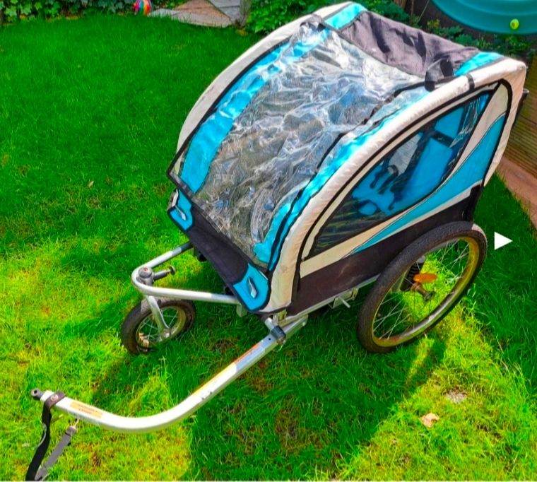 samax children bike trailer
